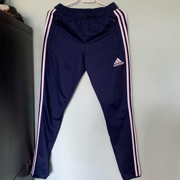 Adidas Blue Training Pants - Picture 3 of 7